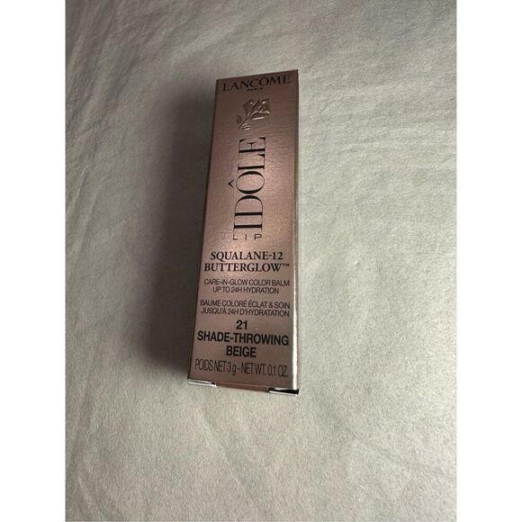 Lancôme Lip Idôle Squalane-12 Butterglow™ Hydrating Lip Balm Color: 21 Shade-Thr - Picture 1 of 5